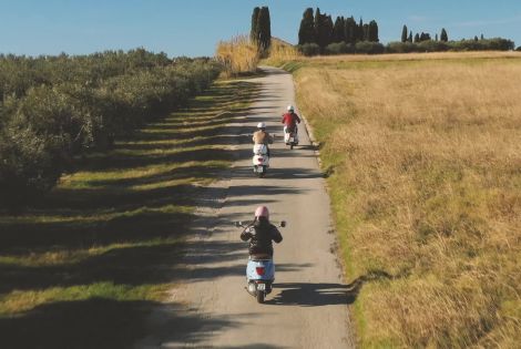 Kulinarična istrska avantura z vespo